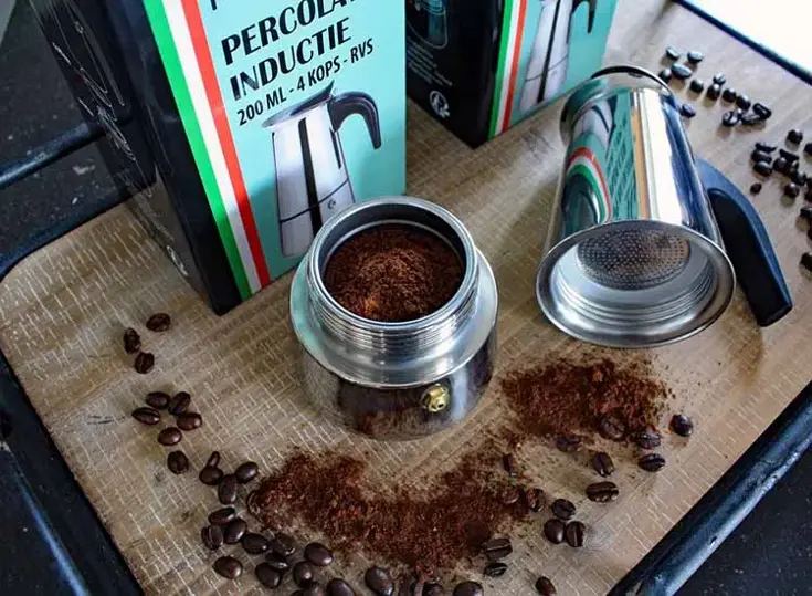 Percolator - Inductie - 500ML - RVS