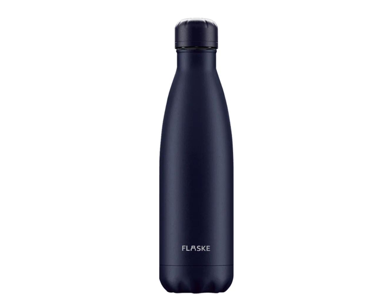 Flaske  500 ml RVS Drinkfles  Blauw