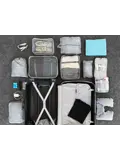 Koffer organizer - Set van 7 stuks Grijs