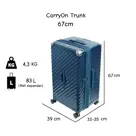 CarryOn Trunk Middenmaat Koffer 83 liter