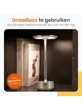 Horizon Tafellamp Oplaadbaar - 27cm - LED