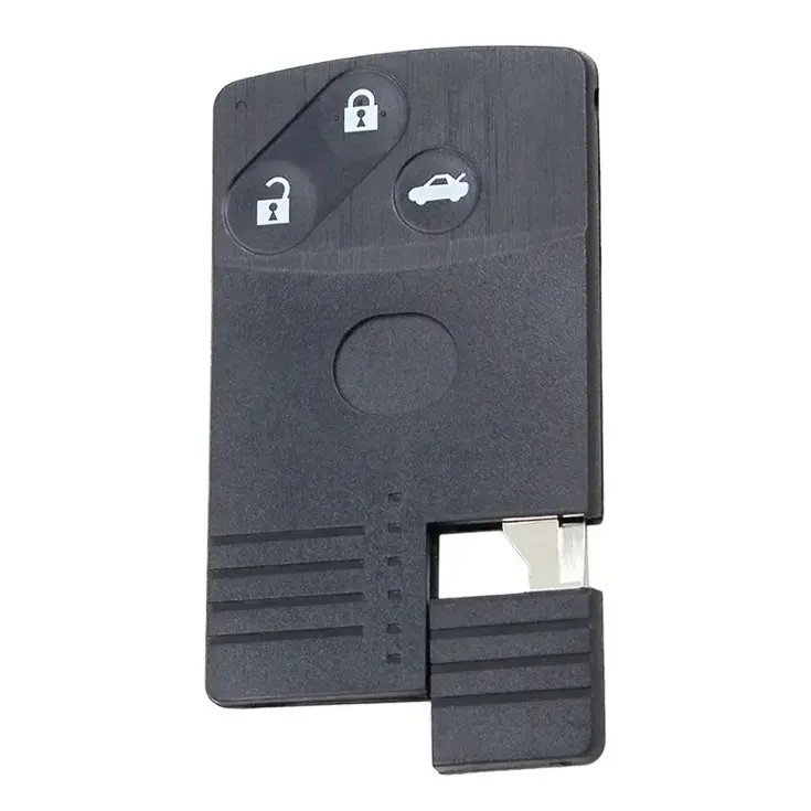Smart key behuizing 3 knops geschikt voor Mazda