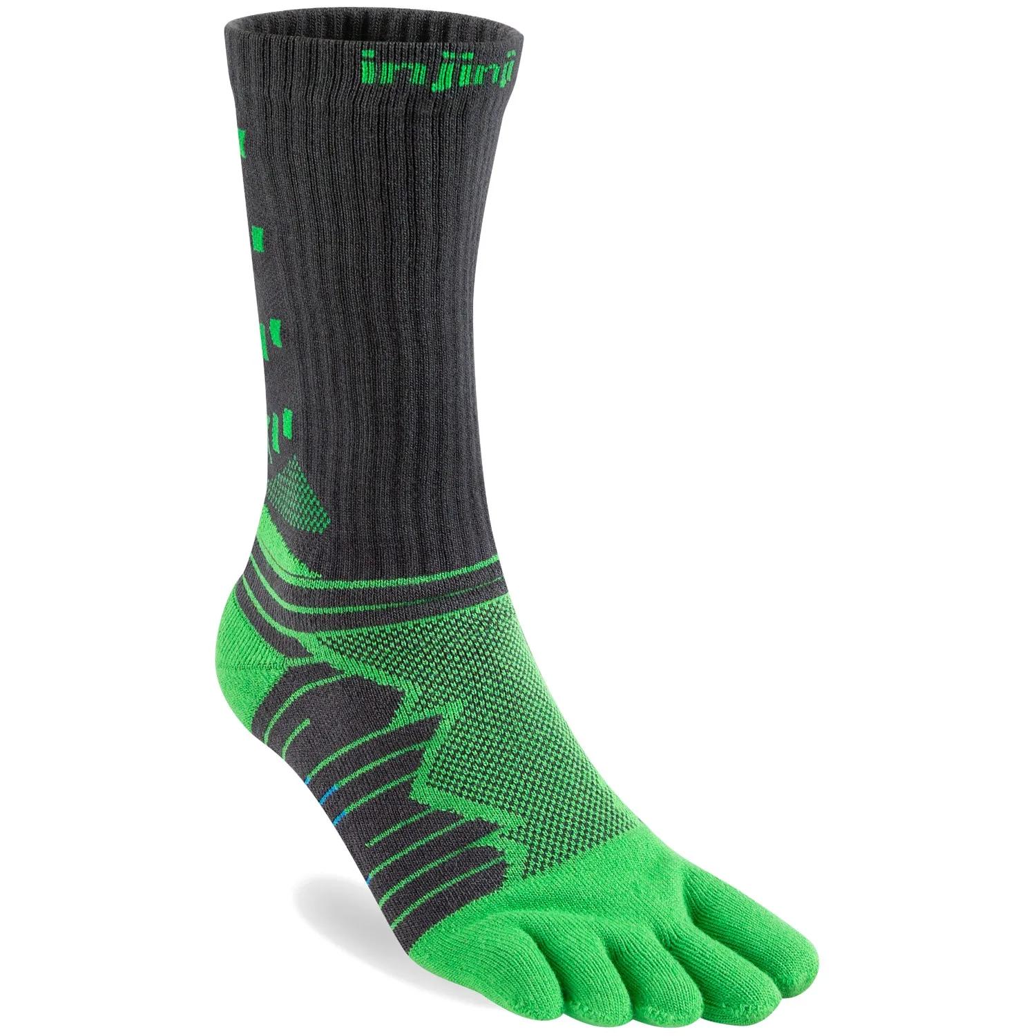 Injinji  Ultra Run Crew  sokken  Lente Groen