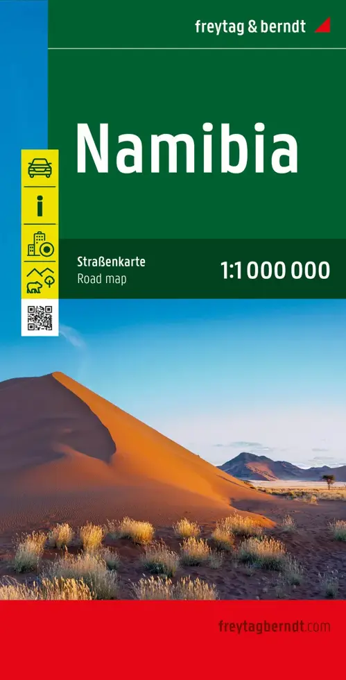 Wegenkaart Namibië