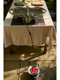 NomadiQ Electric BBQ - Sage Green
