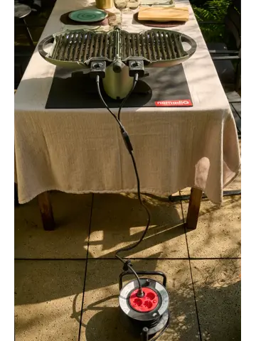 NomadiQ Electric BBQ - Sage Green