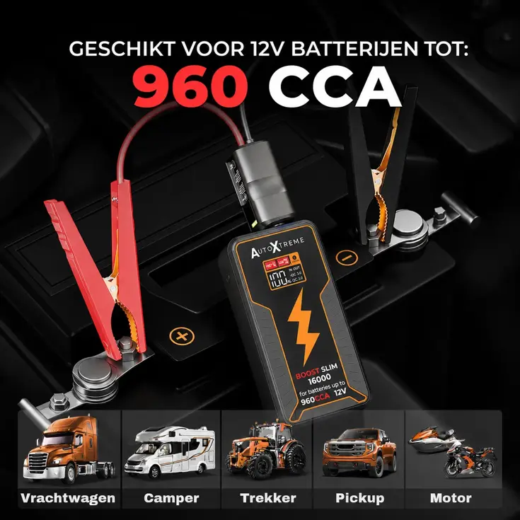 Boost Slim 16000 - Jumpstarter - 960 CCA