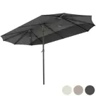 LifeGoods Dubbele Parasol – 270x460cm