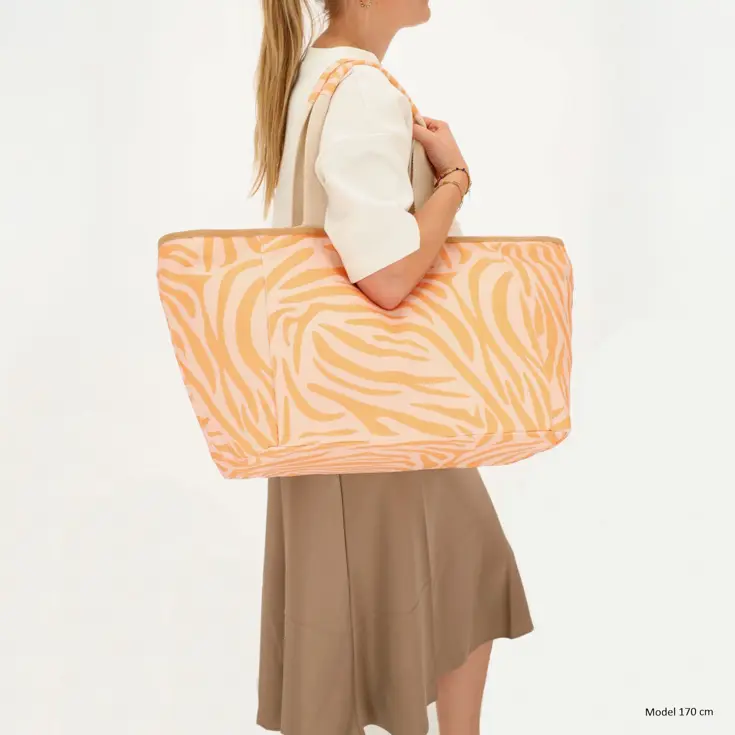 Richelle - Strandtas - Shopper - Ritssluiting