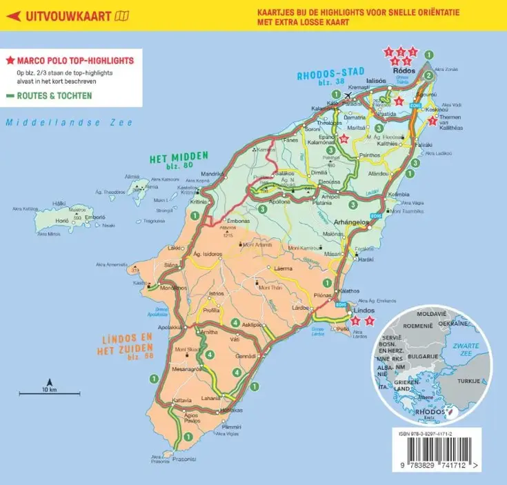 Marco Polo reisgids Rhodos