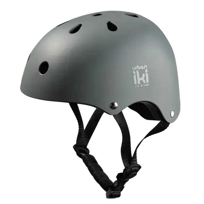Urban Iki Fietskinderhelm - Grijs
