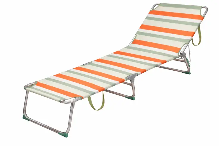 Ligbed Aluminium 3-Standen Opvouwbaar -