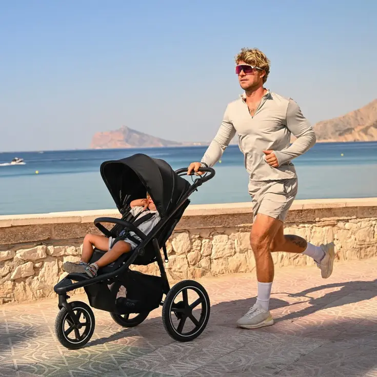 Luxe Bolt hardloop kinderwagen - Jogging buggy