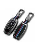Metalen Sleutelhoesje voor Nissan grijs A3C