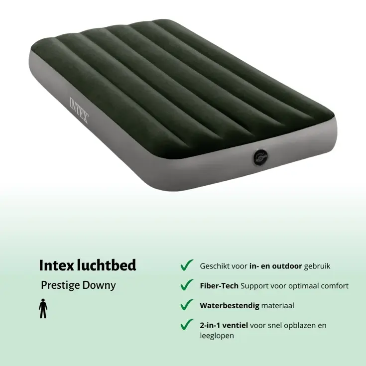 Luchtbed - Intex Prestige - 1P - 99x191 cm