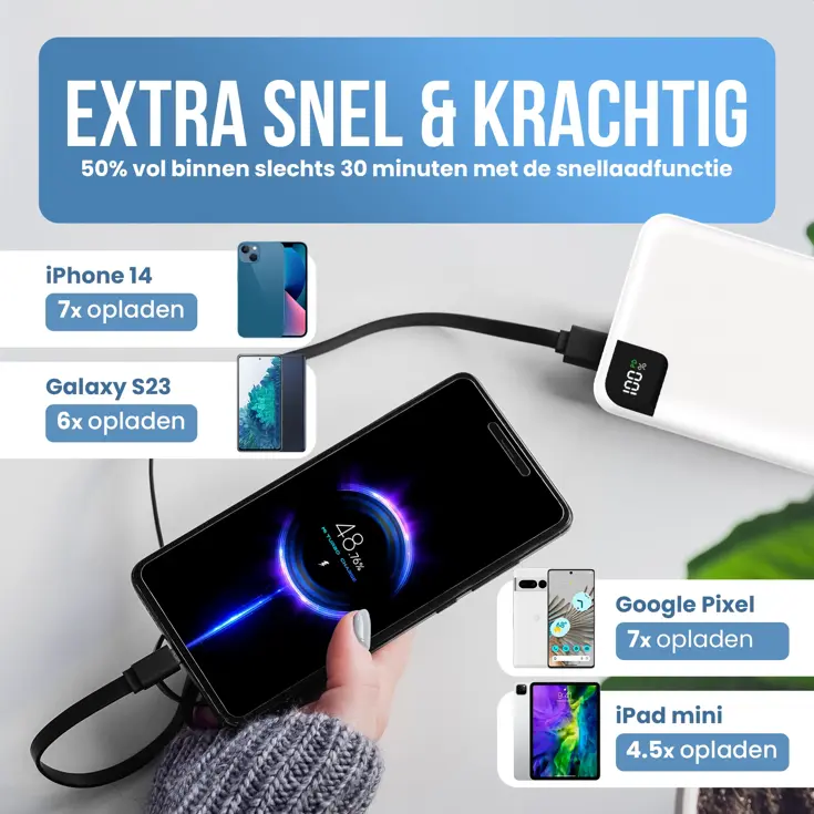 Powerbank 27.000mAh