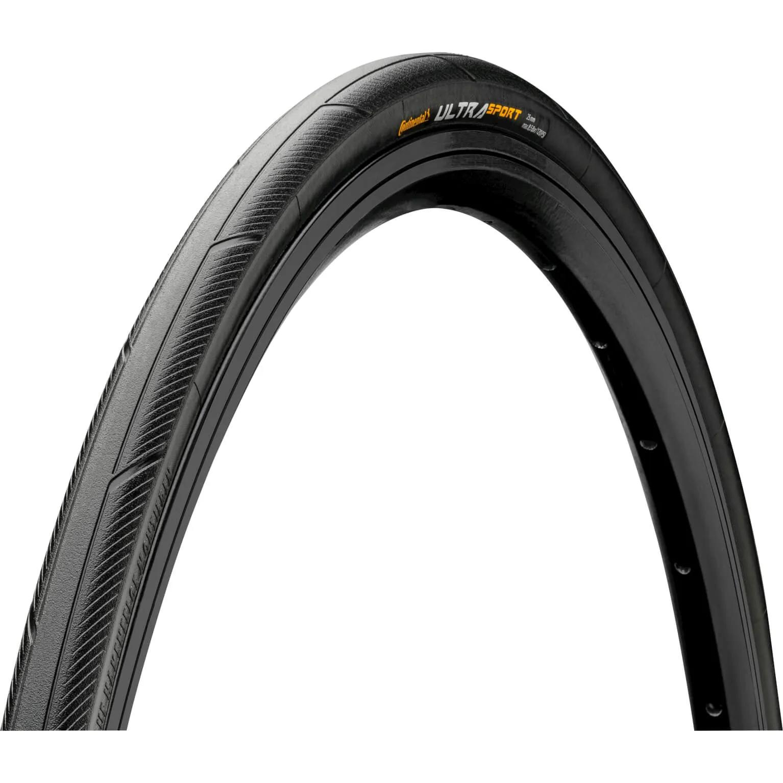 Continental  btb Ultra Sport 700 x 23 zw vouw  Zwart main product image