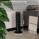 BREND BR-2222 Kachel met Sfeerhaard