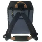 Basil rugtas Miles daypack black slate 17L