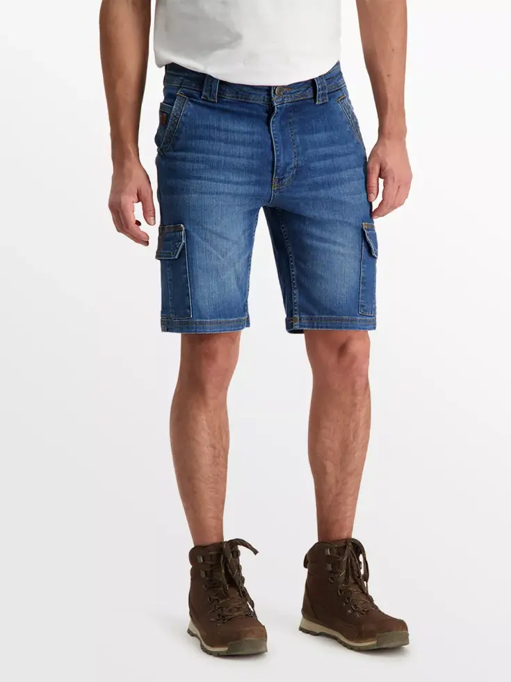 Rutger – Denim Short Heren