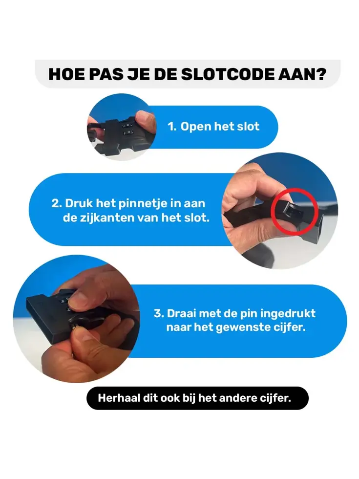 Lockbag - Afsluitbare fietshelmtas