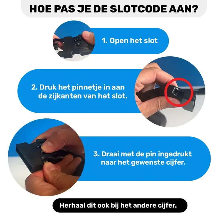 Lockbag - Afsluitbare fietshelmtas