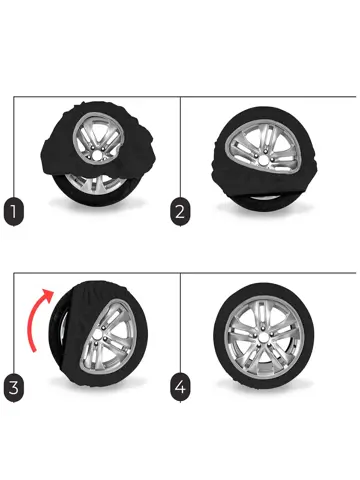 Sneeuwsokken voor bandenmaat 225/50R17