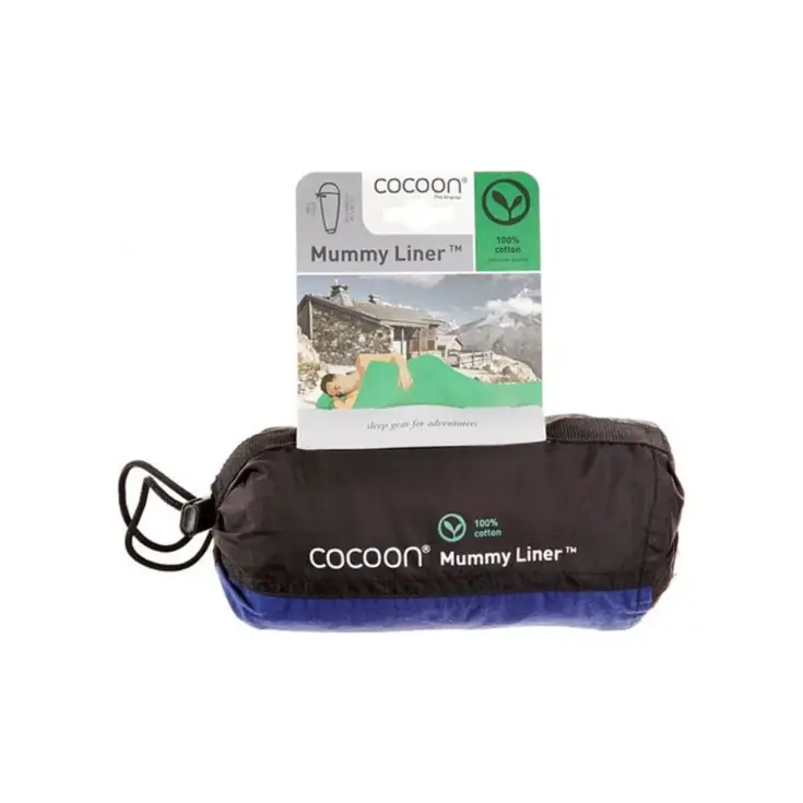 Cocoon Mummy Liner 100% Katoen Blauw