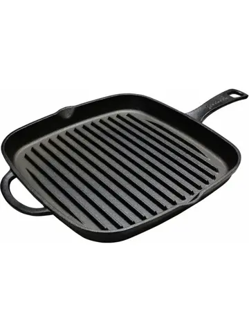 Grillpan - 23x23 cm- Gietijzer