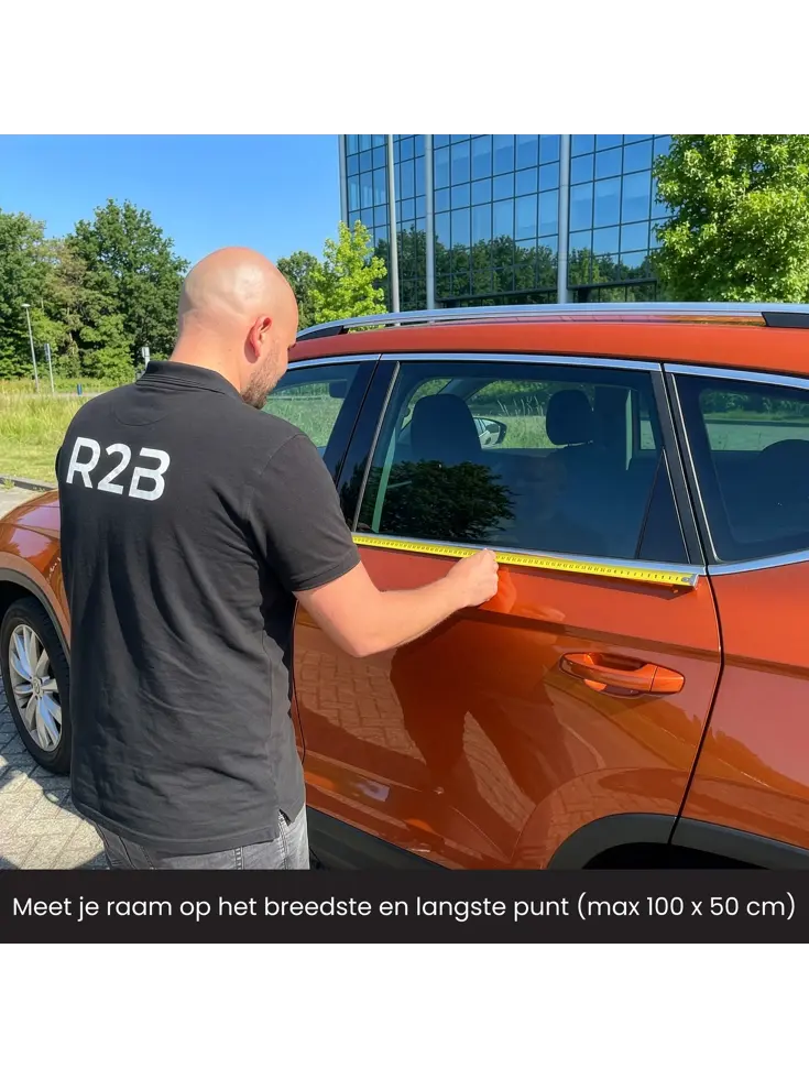 Zonnescherm Auto Zijruit - Set van 2