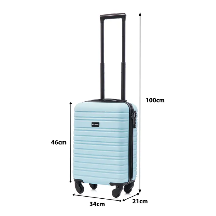 Reiskoffer XS ABS 29L met TSA-slot en 360° wielen