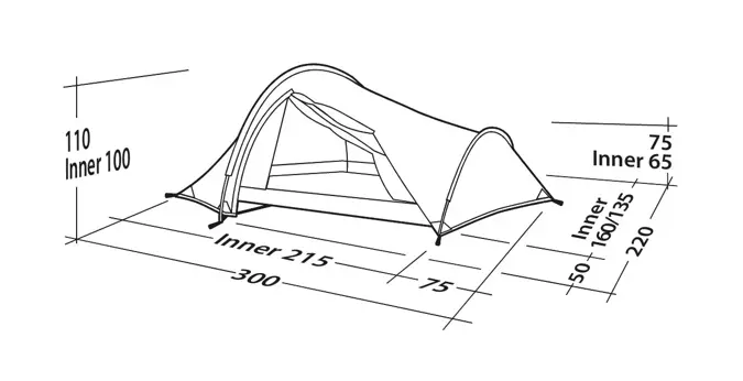 Robens Challenger XE 3P Tent