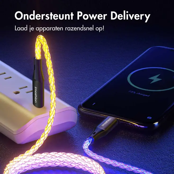Lichtkabel 2m - Lightning naar USB-C