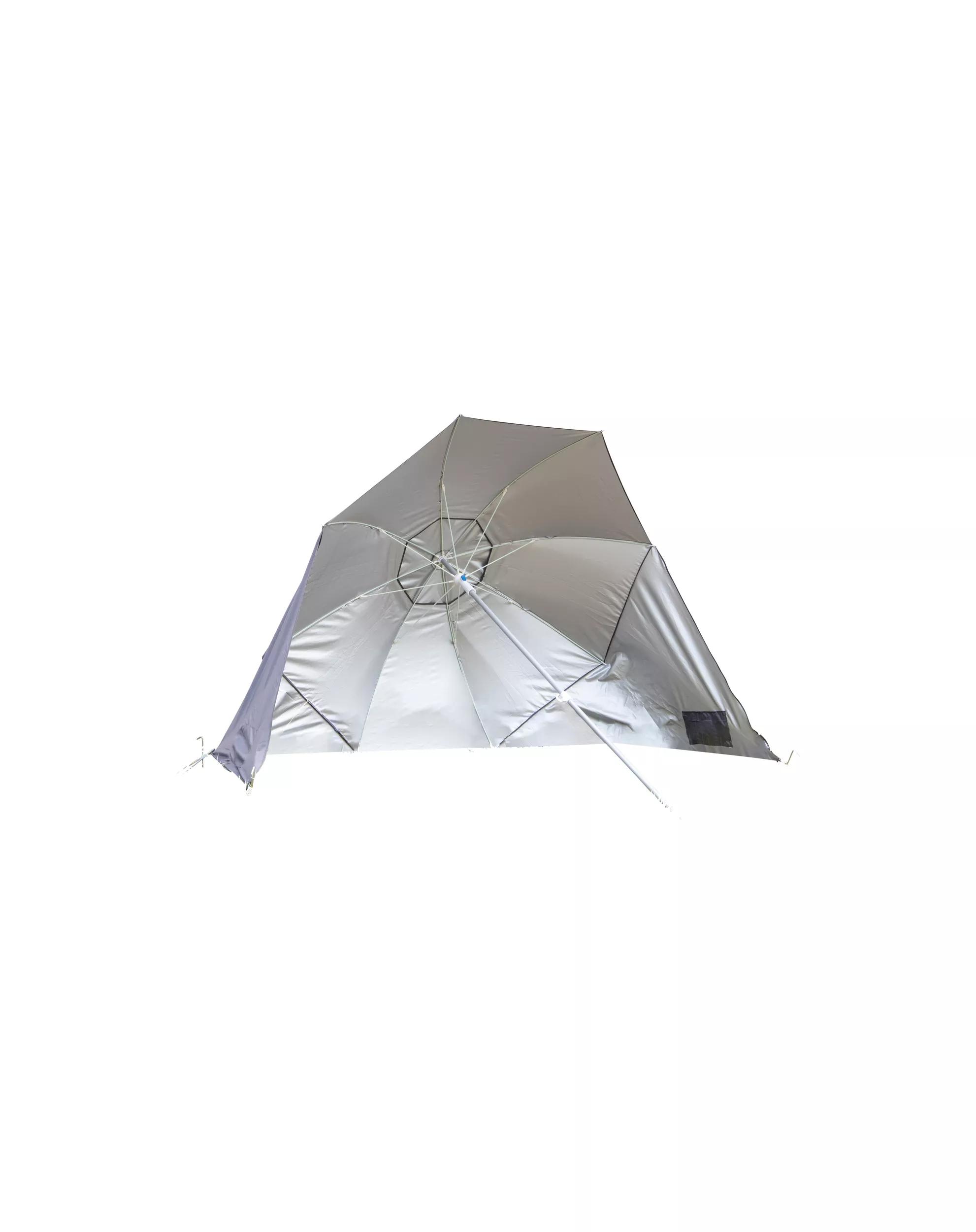 Bo-camp Strandparasol met zijwanden  Grijs main product image