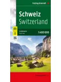 Wegenkaart Zwitserland