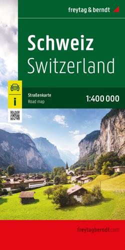 Wegenkaart Zwitserland