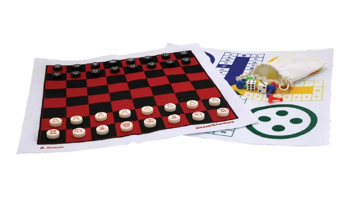 Coghlan's  3-in-1 spellenset  Game Roll  Bruin main product image