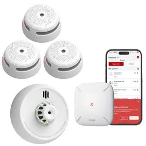 Link+ Pro bundel 3 Rook- en 1 hittemelder