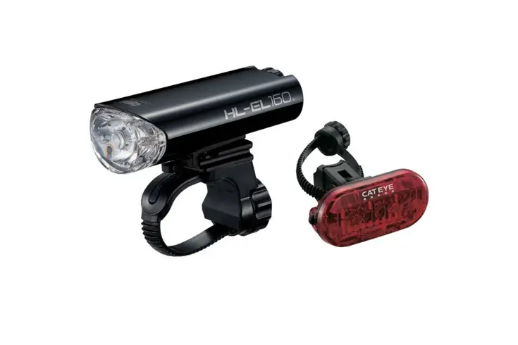 Cateye Lampset Hl-El160 + Omni 5 Tl-Ld155R