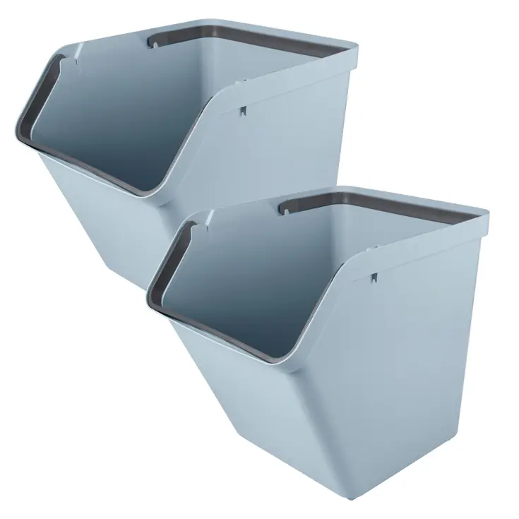 Sigma home sorteer unit 60L blauw- 2 dlg