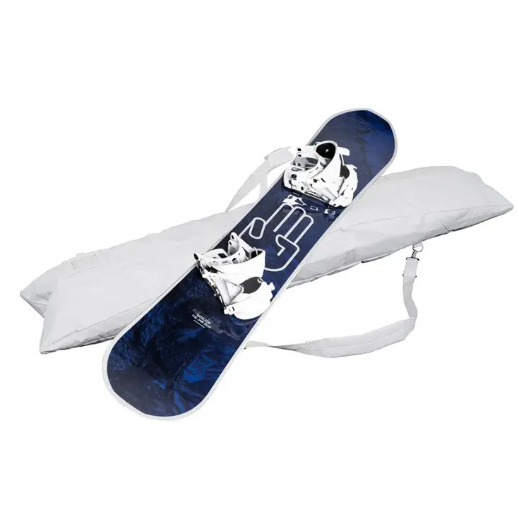 Waterafstotende snowboardtas 180x40x16 cm - Wit