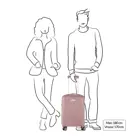 CarryOn Skyhopper 4 Wiel Trolley 55 old pink