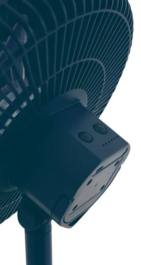 Eurotrail Oplaadbare Ventilator met Tri-Pot