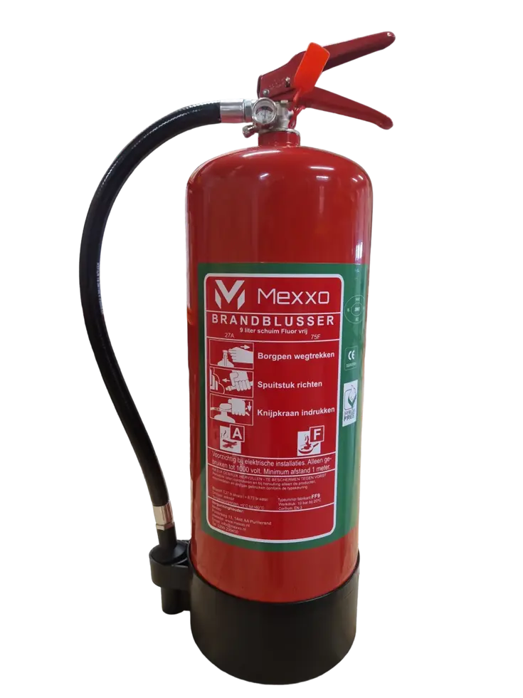 Schuimblusser 9 liter ABF PFAS vrij