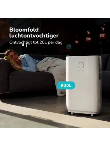 Vortex - Luchtontvochtiger 20L per dag