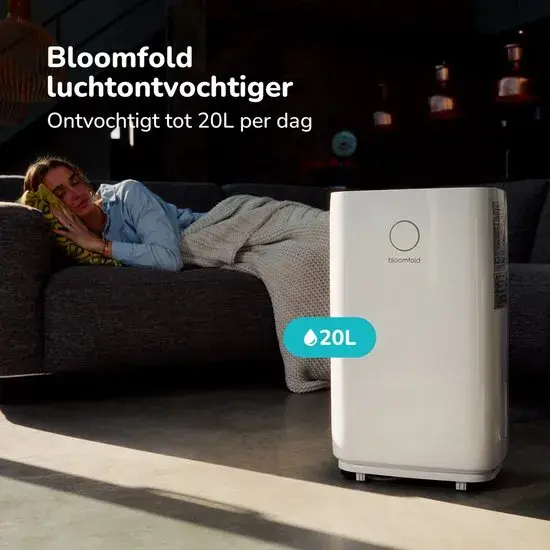 Vortex - Luchtontvochtiger 20L per dag
