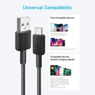 Anker 322 USB-A to USB-C Cable Nylon