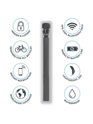 BikeFinder GPS fietstracker voor iedere fiets