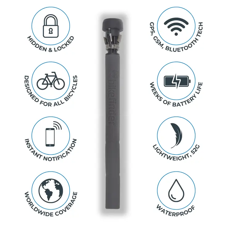 GPS fietstracker voor iedere fiets