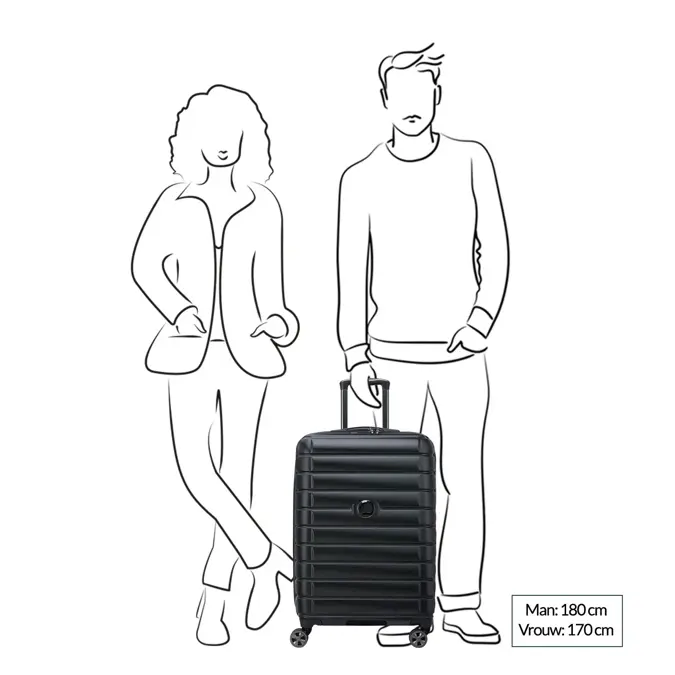 Delsey Shadow 5.0 koffer / 80 L